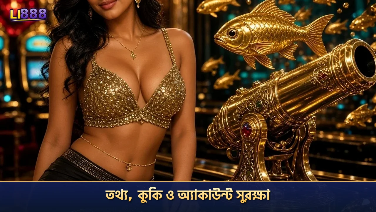 তথ্য, কুকি ও অ্যাকাউন্ট সুরক্ষা