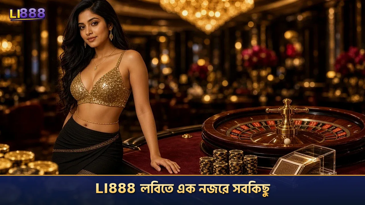 li888 লবিতে এক নজরে সবকিছু