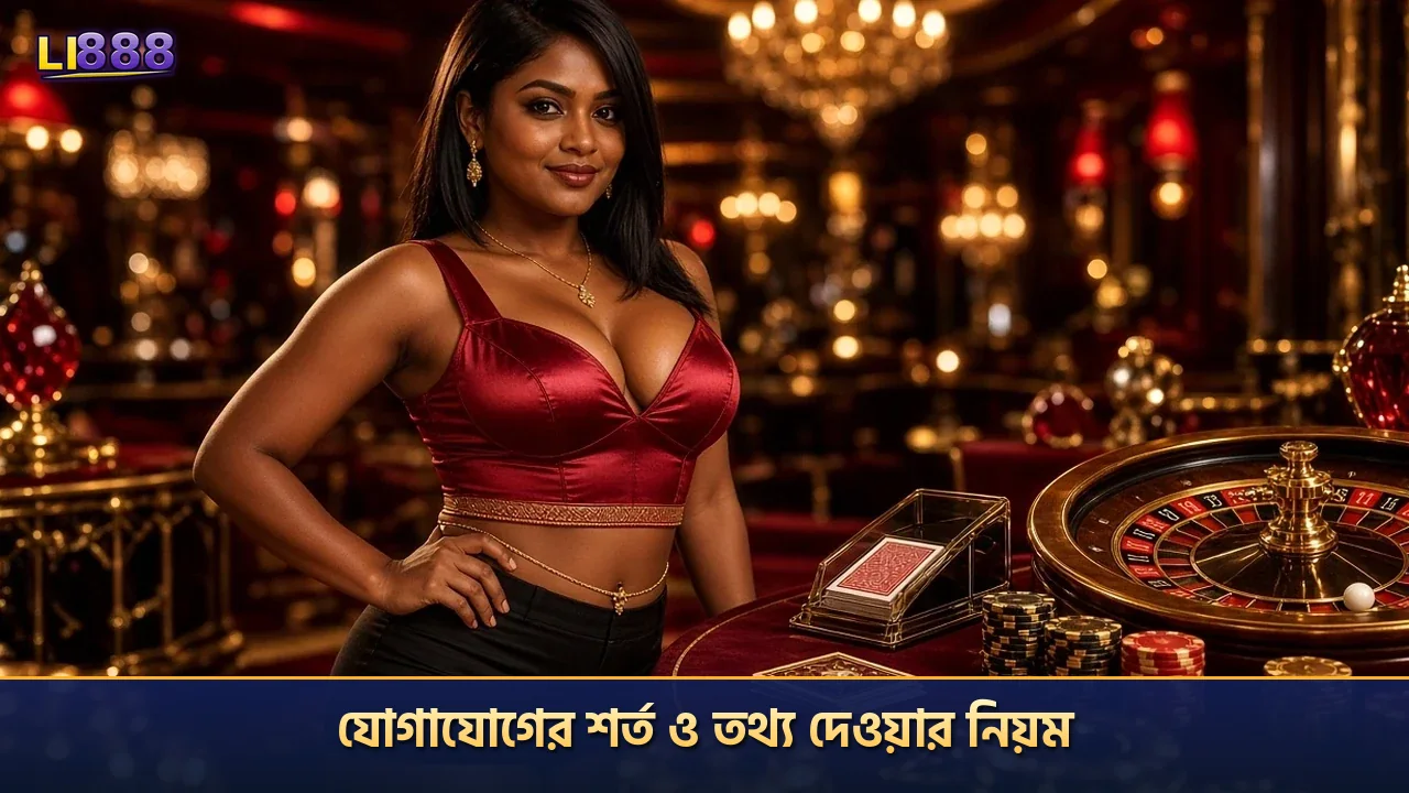 যোগাযোগের শর্ত ও তথ্য দেওয়ার নিয়ম