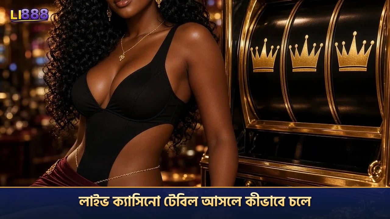 লাইভ ক্যাসিনো টেবিল আসলে কীভাবে চলে