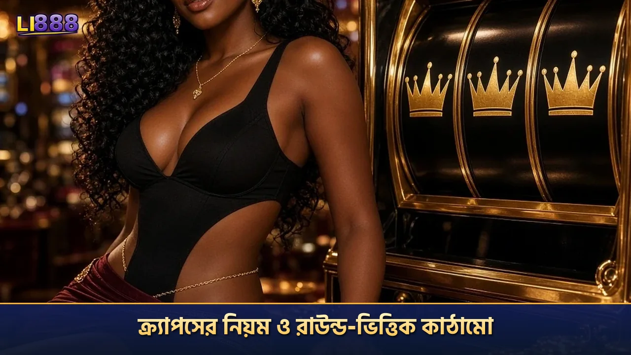 ক্র্যাপসের নিয়ম ও রাউন্ড-ভিত্তিক কাঠামো